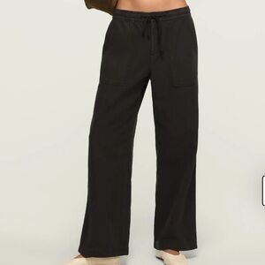Lucky Brand Black Wide Leg Summer Pants